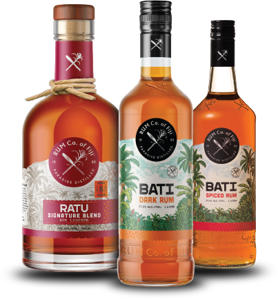 Rum Co. of Fiji RATU and BATI rums